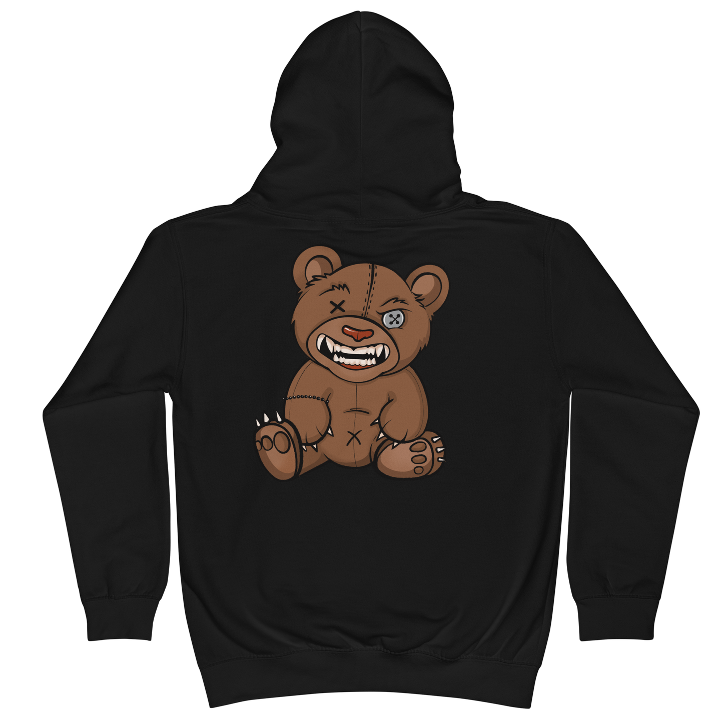 Full Back Originals Logo Hoodie Youth Black