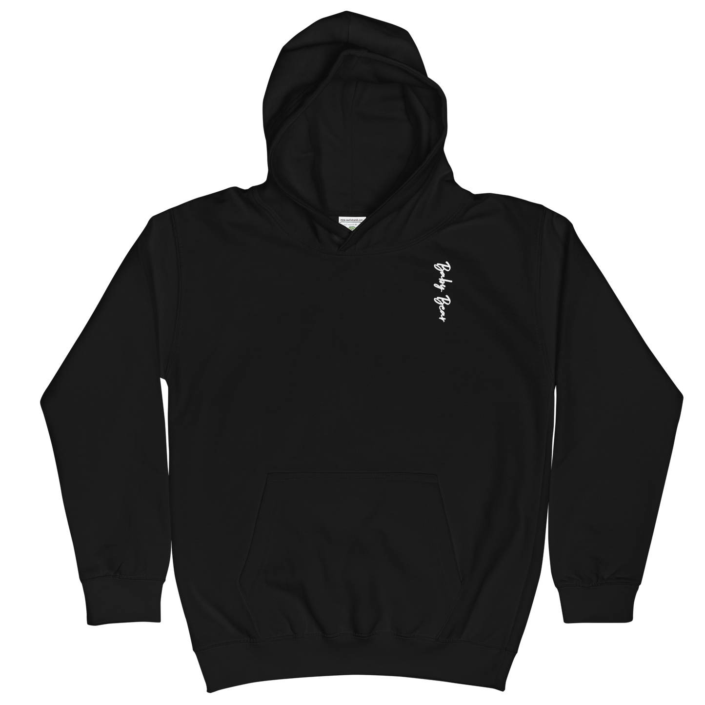 Full Back Originals Logo Hoodie Youth Black