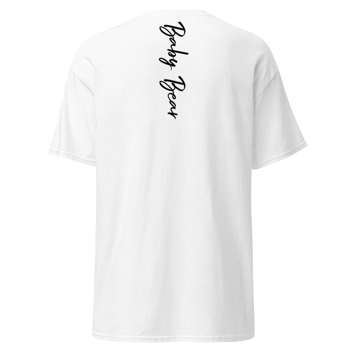Refined Script Tee Men's White