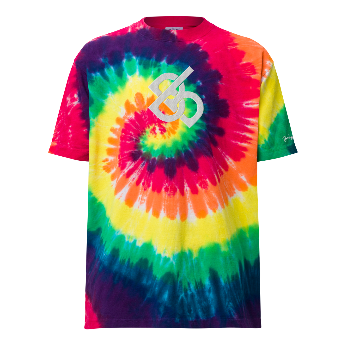 Refined Oversized Tie-Dye Tee