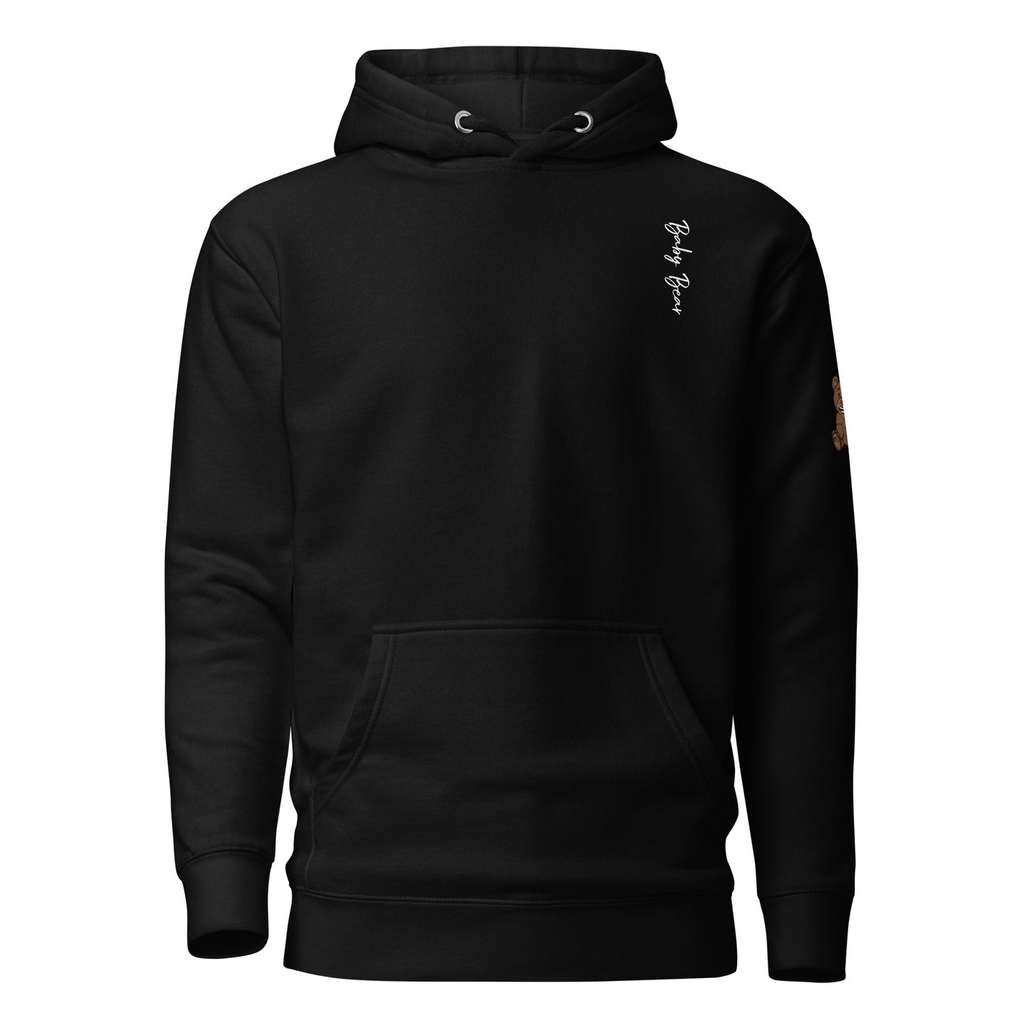 Fused Full Back Logo Hoodie Black