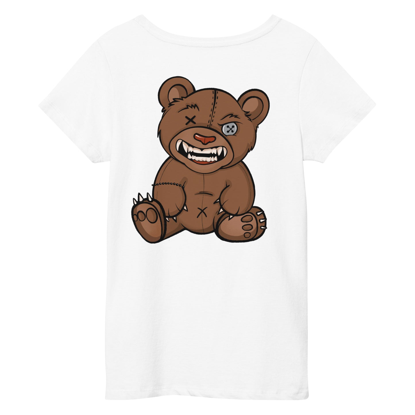 Full Back Originals Logo Tee Women's White