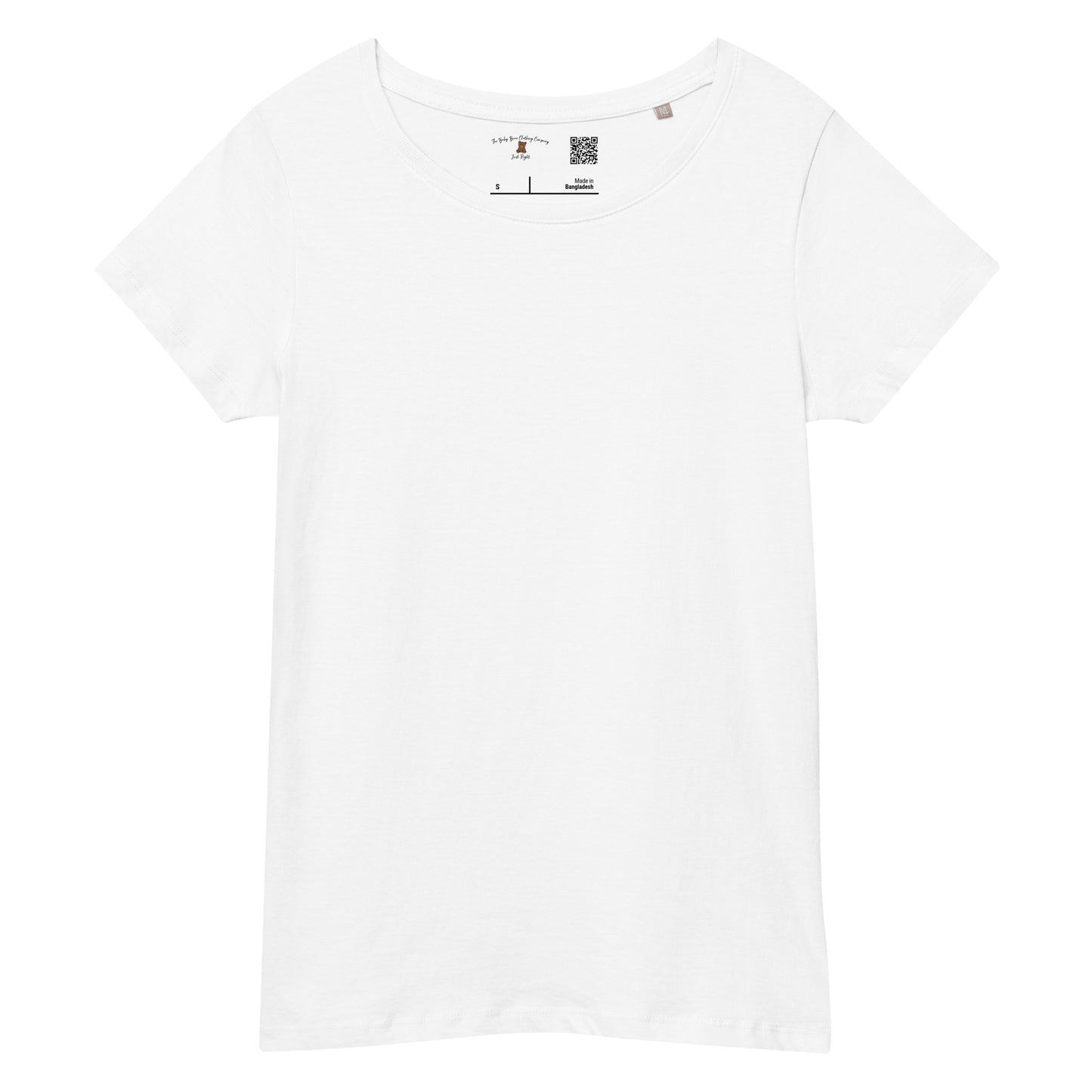 Full Back Originals Logo Tee Women's White