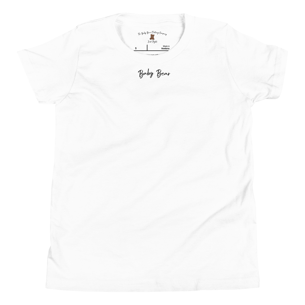 Full Back Originals Logo Tee Youth White