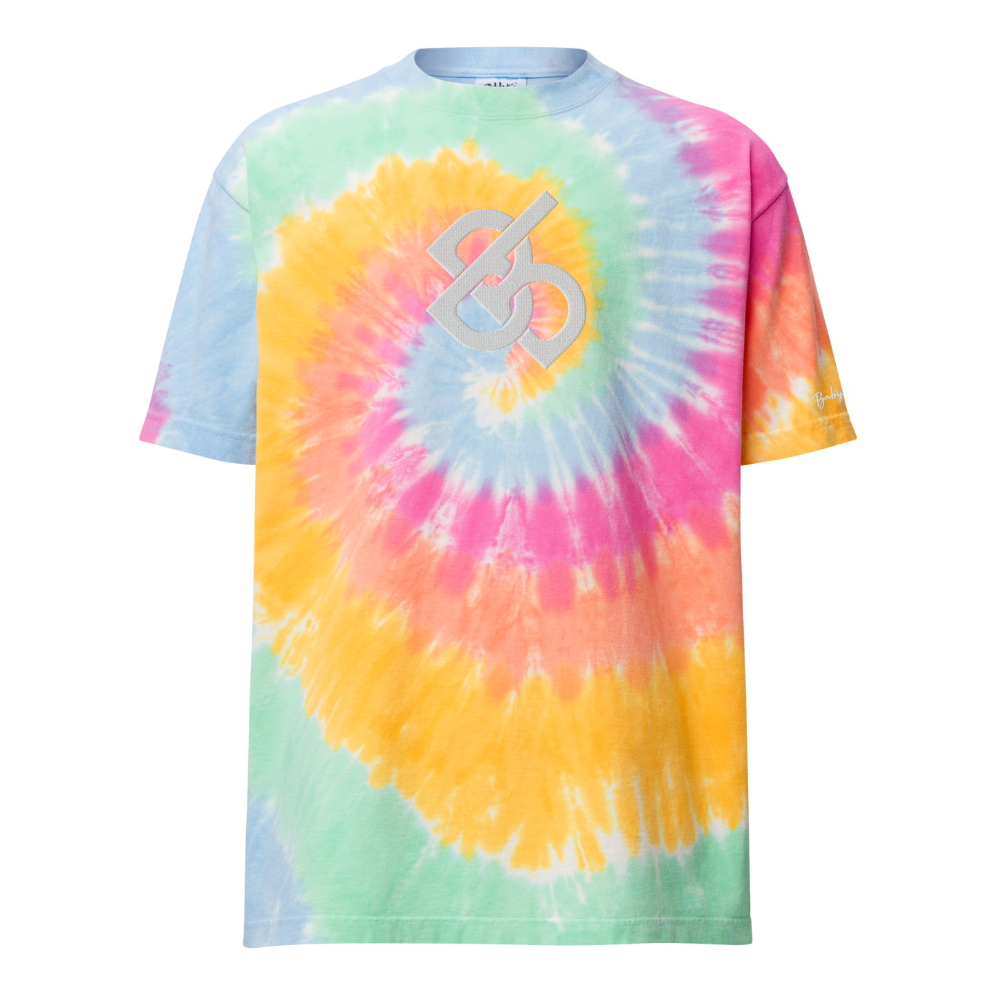 Refined Oversized Tie-Dye Tee