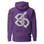 Fused Full Back Logo Hoodie Black