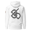 Fused Full Back Logo Hoodie White