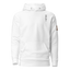 Fused Full Back Logo Hoodie White
