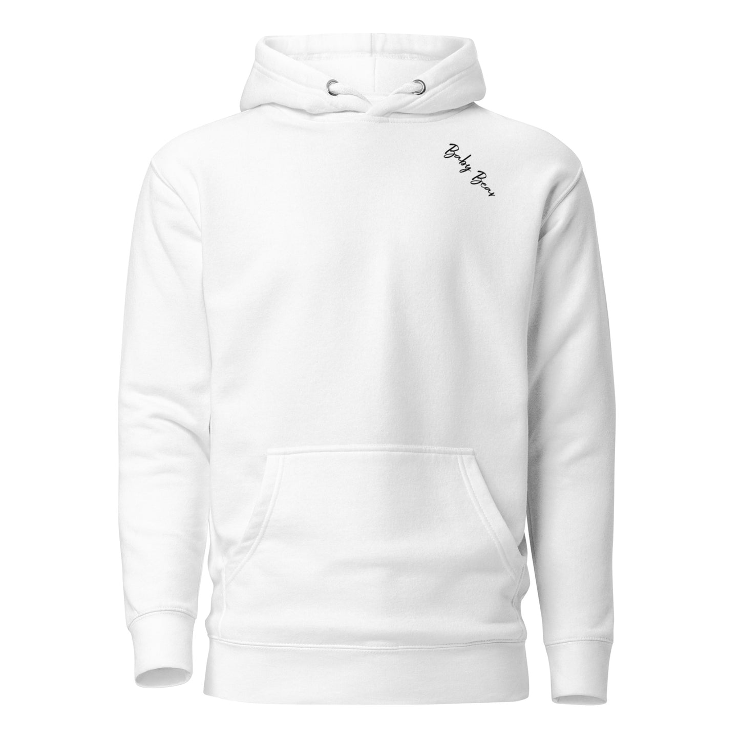 Full Back Originals Logo Hoodie White